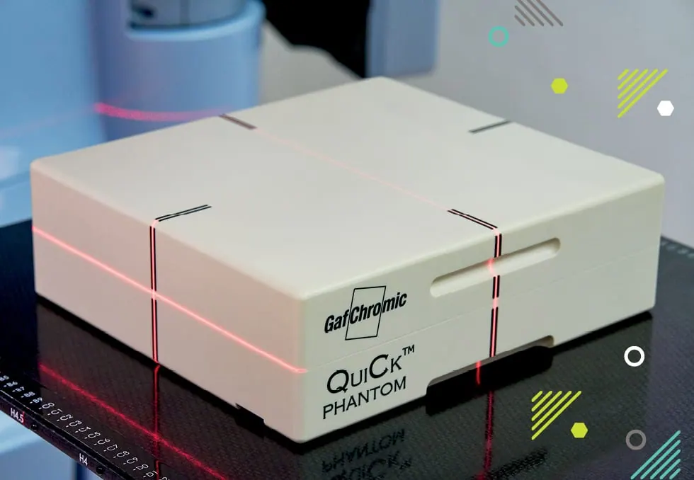 Gafchromic QuiCk Phantom device