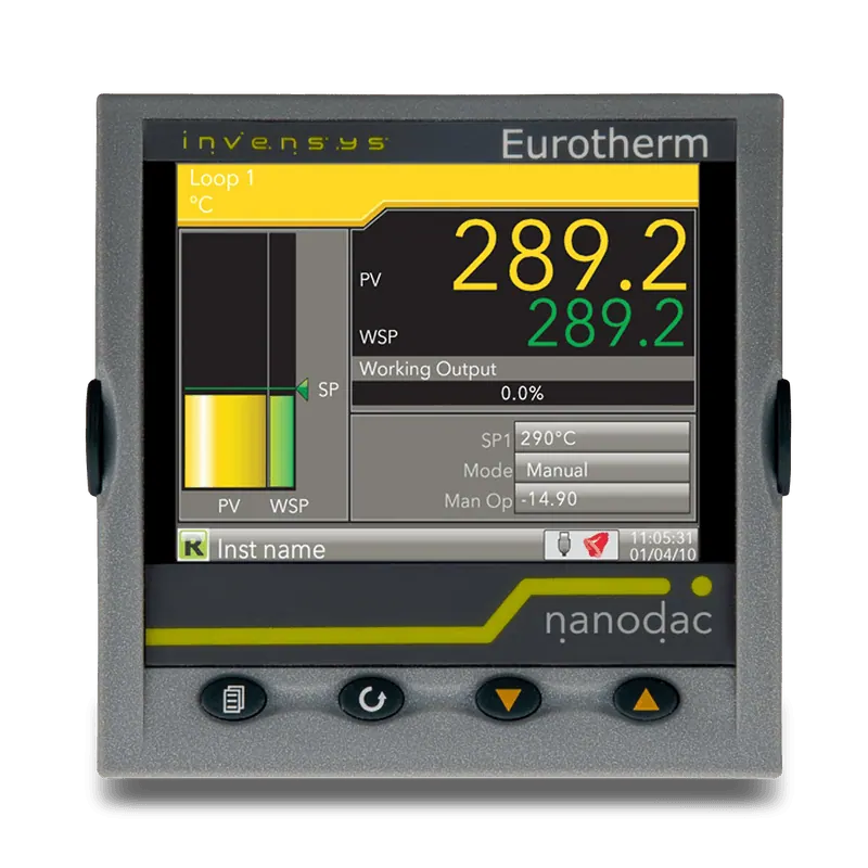 nanodac Recorder, Controller and Programmer