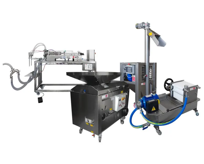 AC00: Computer Controlled and Touch Screen Pilot Plants for the Production of Oil