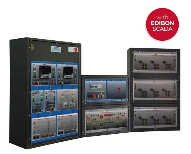 AEL-PTSG: Computer Controlled Power Transmission Smart Grid Application, with SCADA