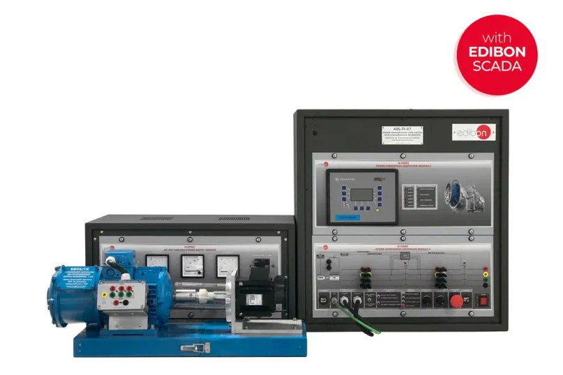AEL-TI-07: Power Transmission Application with Synchronous Generator
