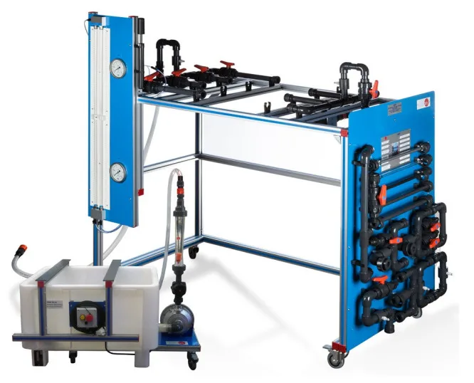 AMT/B: Pipe Network Unit, with Hydraulics Bench (FME00/B)