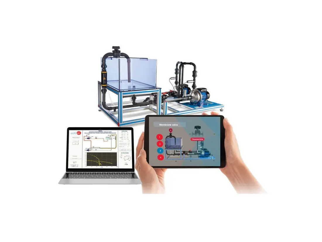 ARISE: Augmented Reality Instructional System by EDIBON