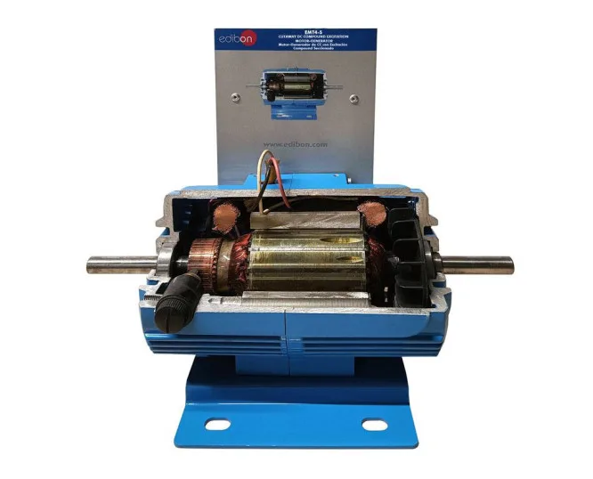 EMT4-S: Cutaway DC Compound Excitation Motor-Generator
