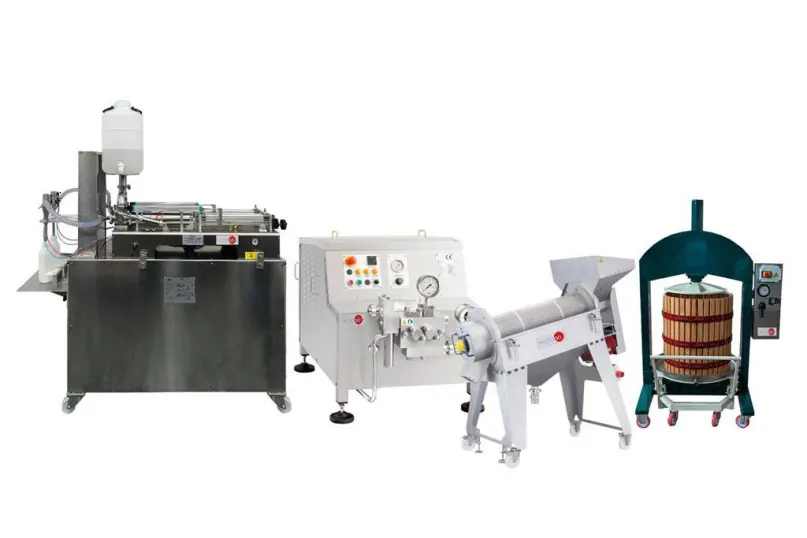 FR00/FE: Pilot Plant for Fruit Essences Production