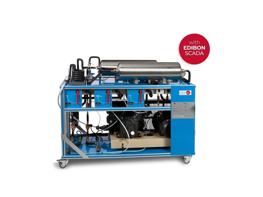 HCDEC: Computer Controlled Two-Stage Compressor Test Unit