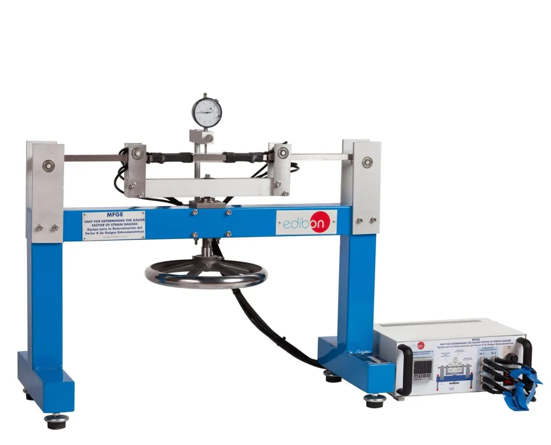 MFGE: Unit for Determining the Gauge Factor of Strain Gauges
