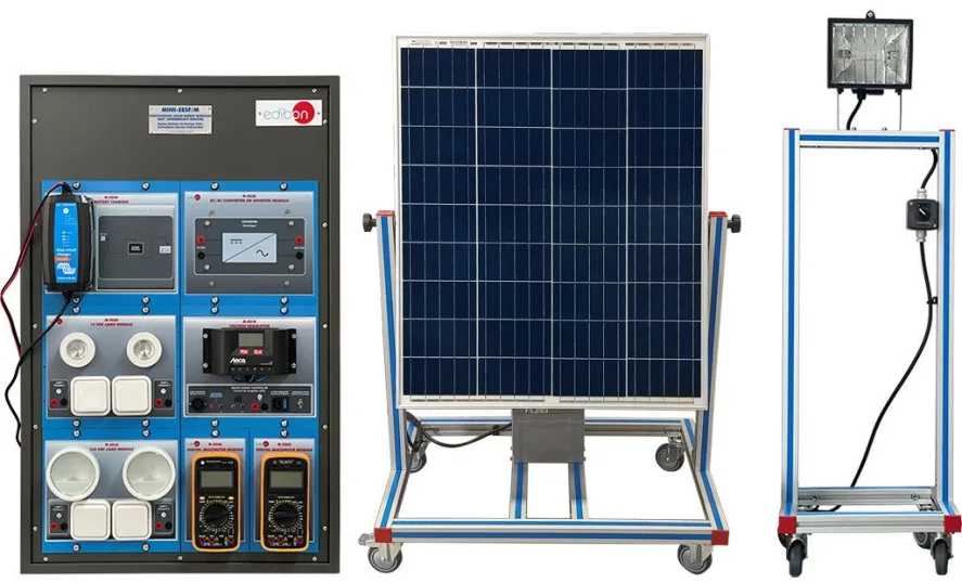MINI-EESF/M: Photovoltaic Solar Energy Modular Unit (Intermediate Version)