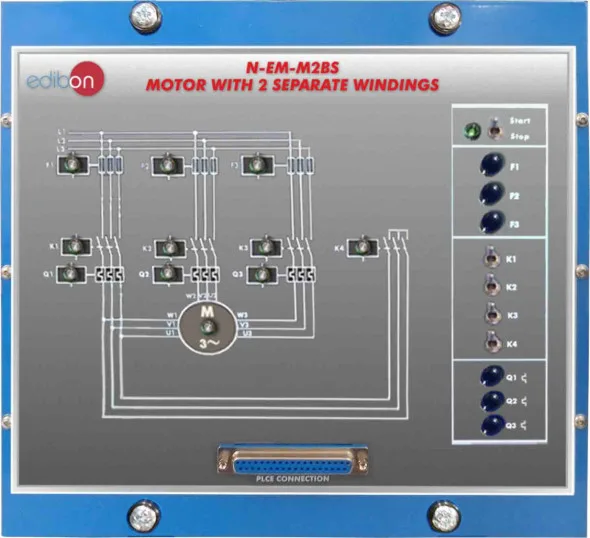 N-EM-M2BS: Motor with 2 separate Windings