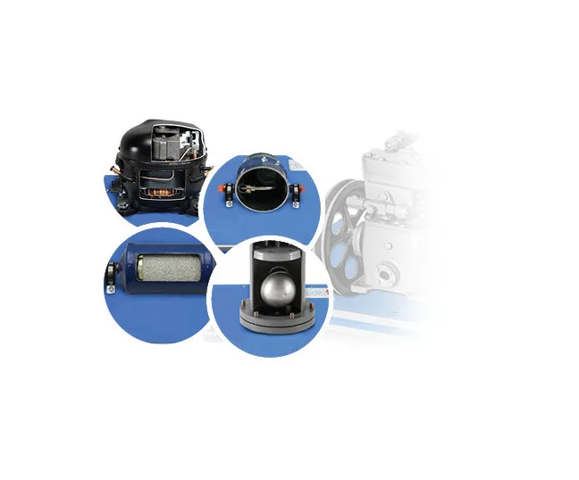OCCM: Unit to Study an Open Refrigerant Compressor Cutaway Model
