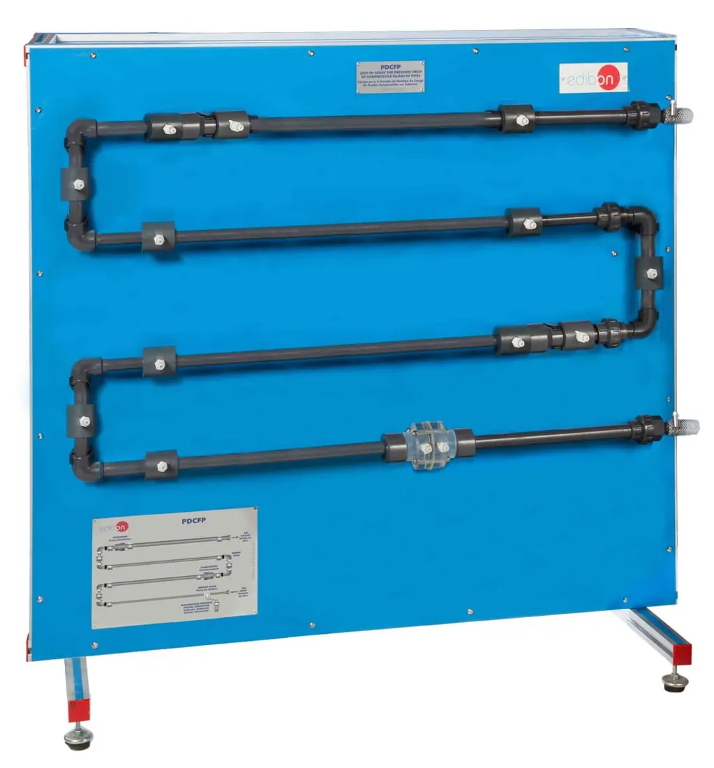PDCFP: Unit to Study the Pressure Drop of Compressible Fluids in Pipes