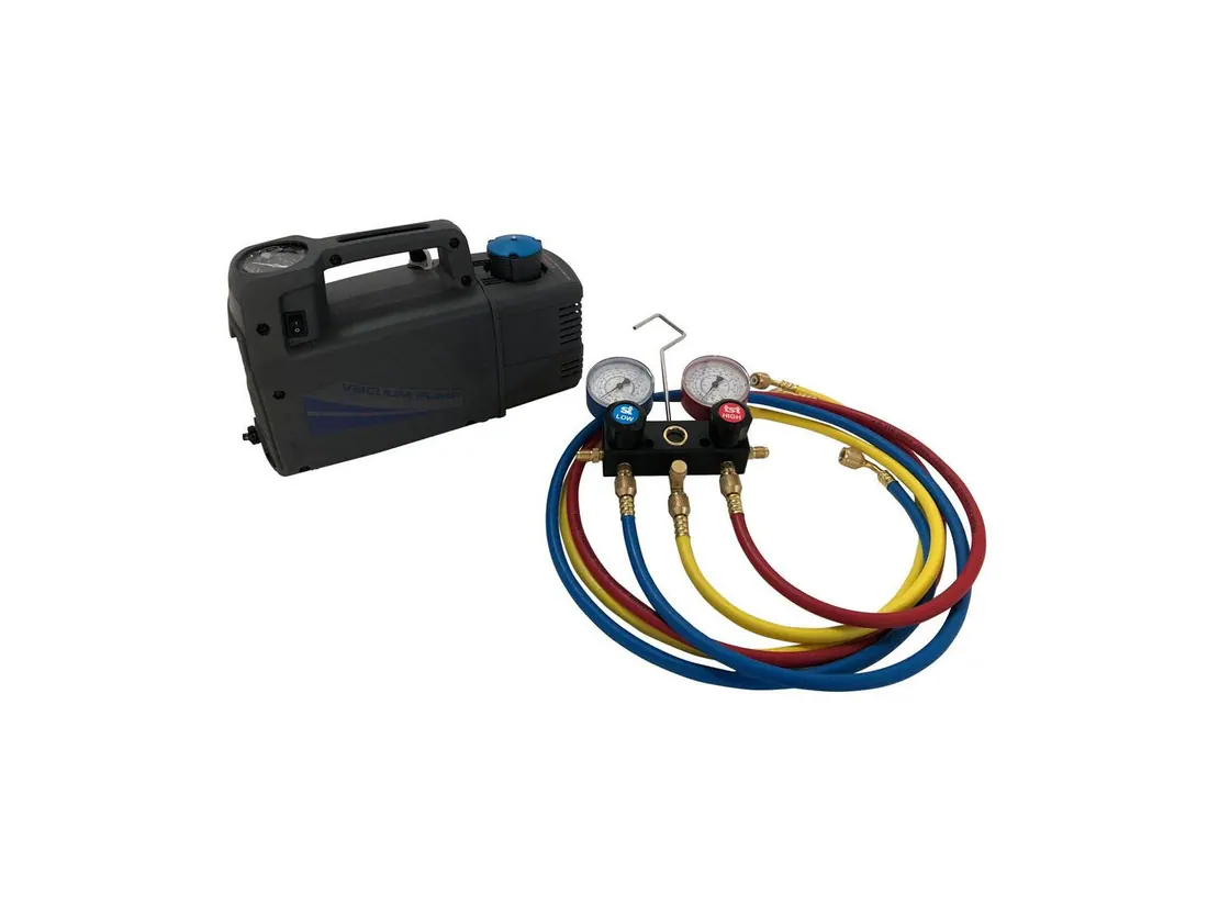 T/KIT1: Maintenance Kit containing Vacuum Pump, Hoses and Manometers