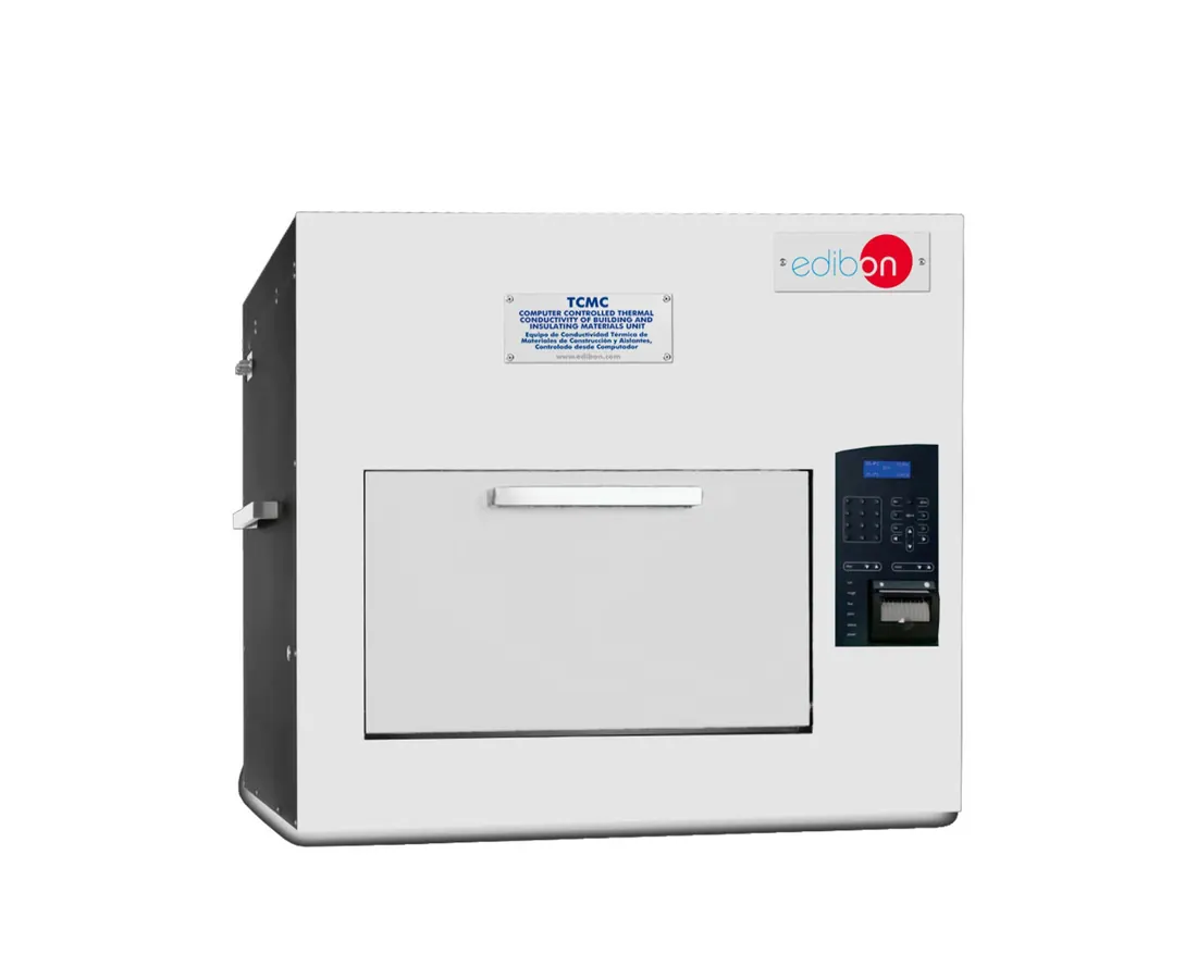 TCMC: Computer Controlled Thermal Conductivity of Building and Insulating Materials Unit