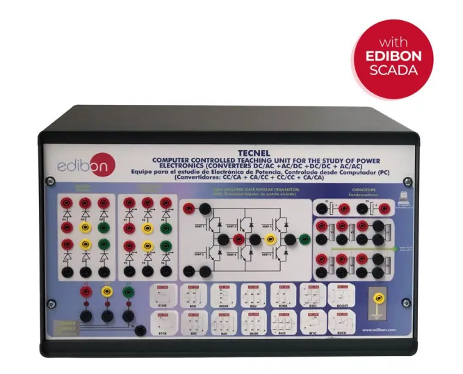 TECNEL: Computer Controlled Teaching Unit for the Study of Power Electronics (with IGBTS)