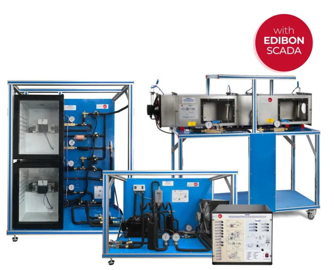 TRAMC: Computer Controlled Refrigeration and Air Conditioning Modular Unit