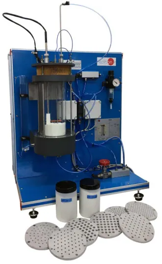TTLFC: Computer Controlled Fluidization and Fluid Bed Heat Transfer Unit
