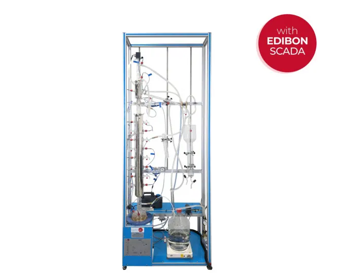 UDCC: Computer Controlled Continuous Distillation Unit