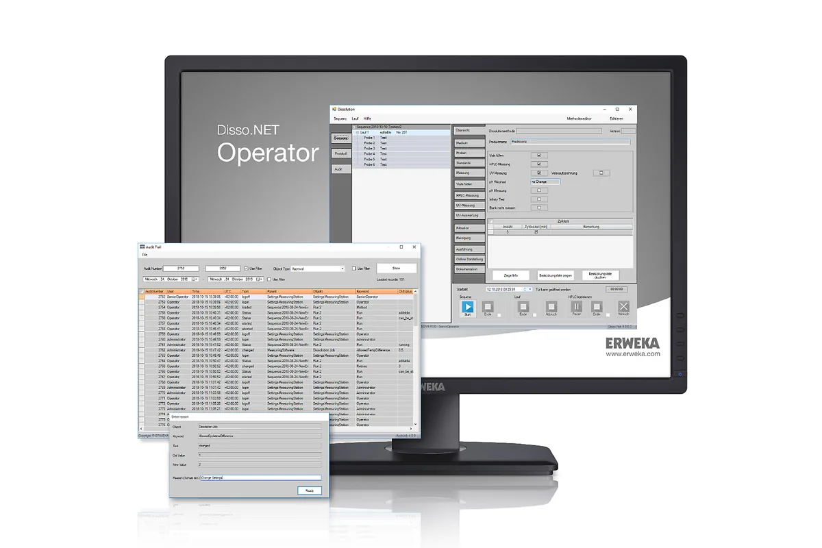 Dissolution Tester Software Disso.NET 4