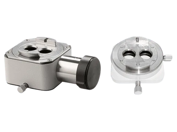 Beam splitter with monocular rotary table