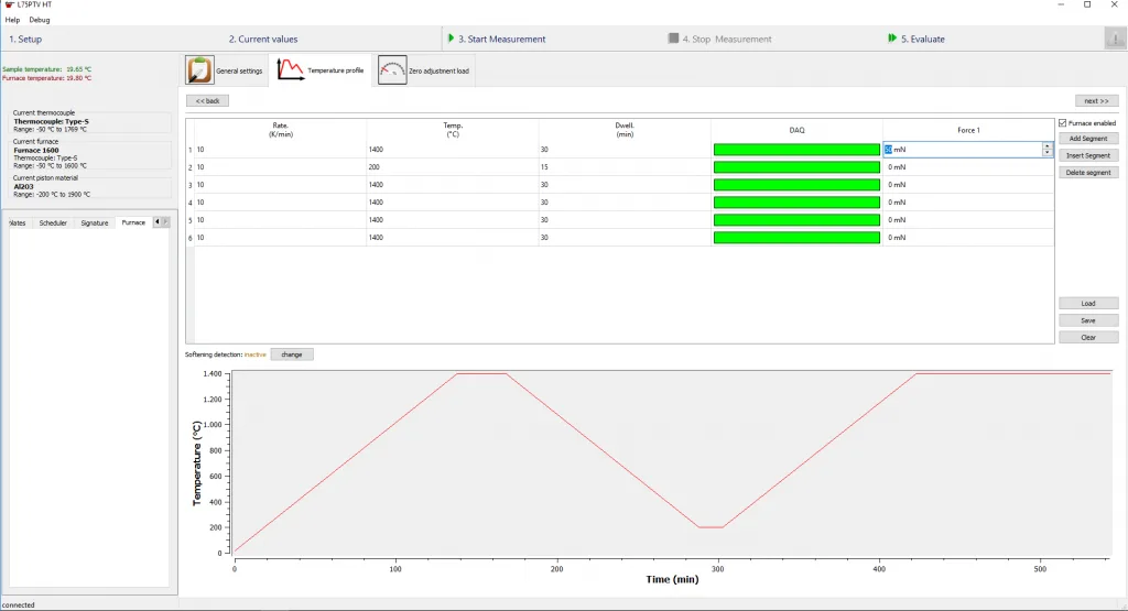 Linseis L42 TA Acquisition Software
