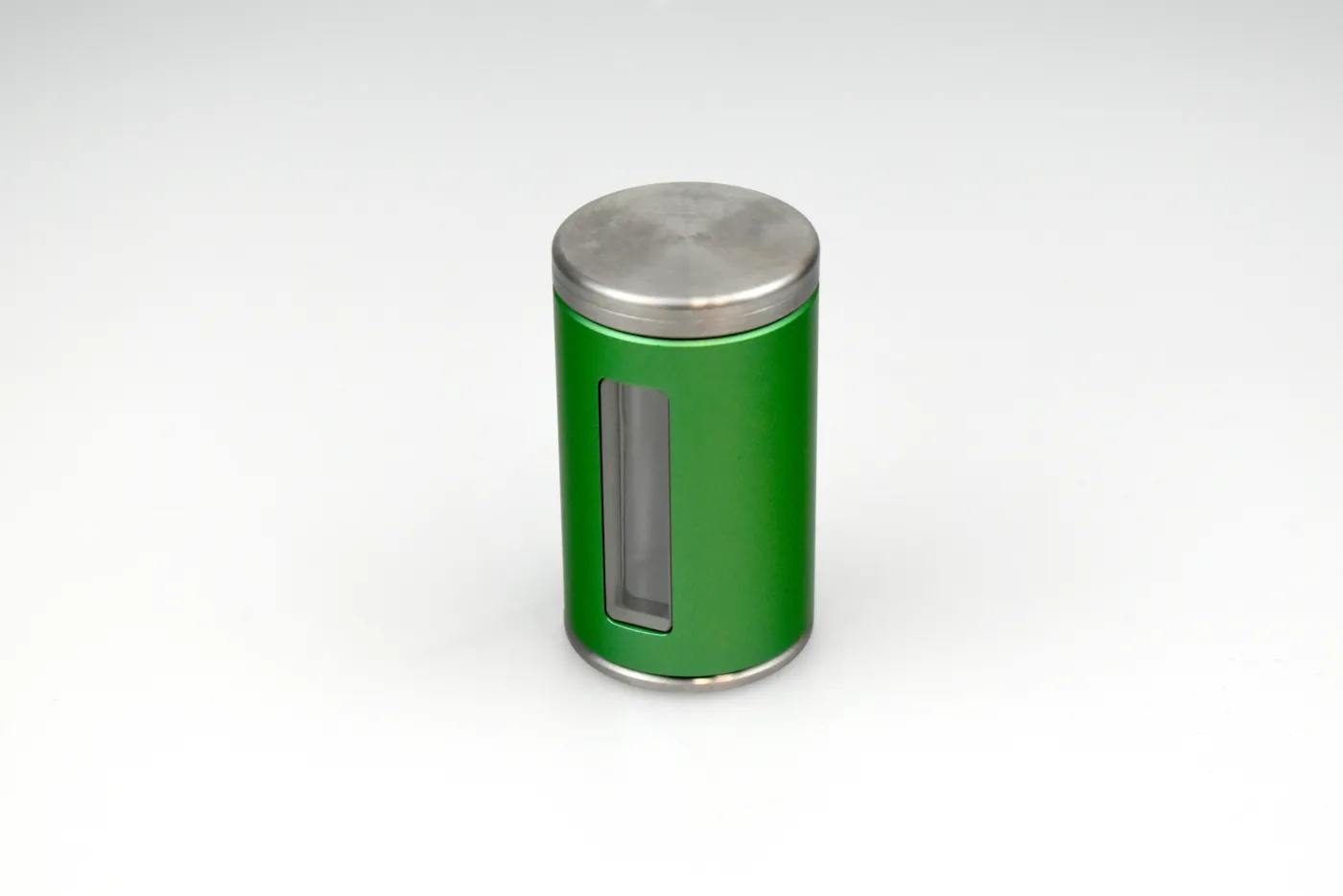 4 mm tungsten magnetic vial shield - Green