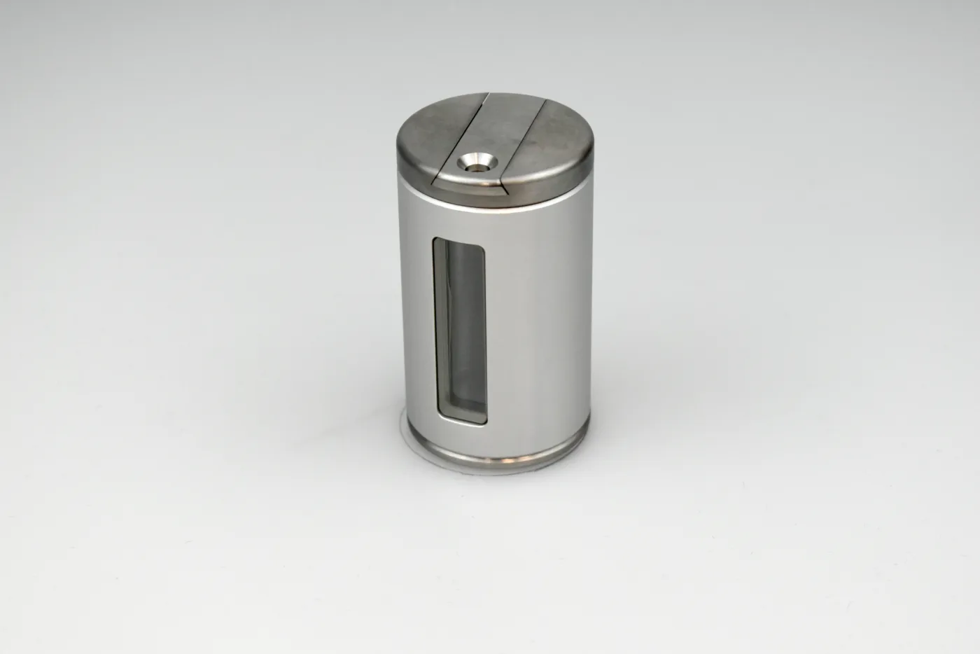 4 mm tungsten sliding vial shield - Silver/Gray
