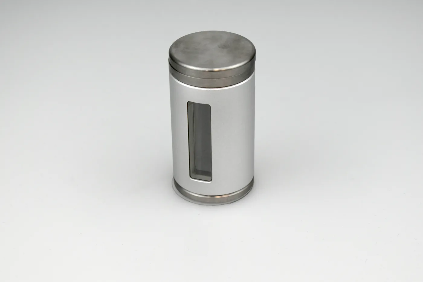 6 mm tungsten magnetic vial shield- Silver/Gray