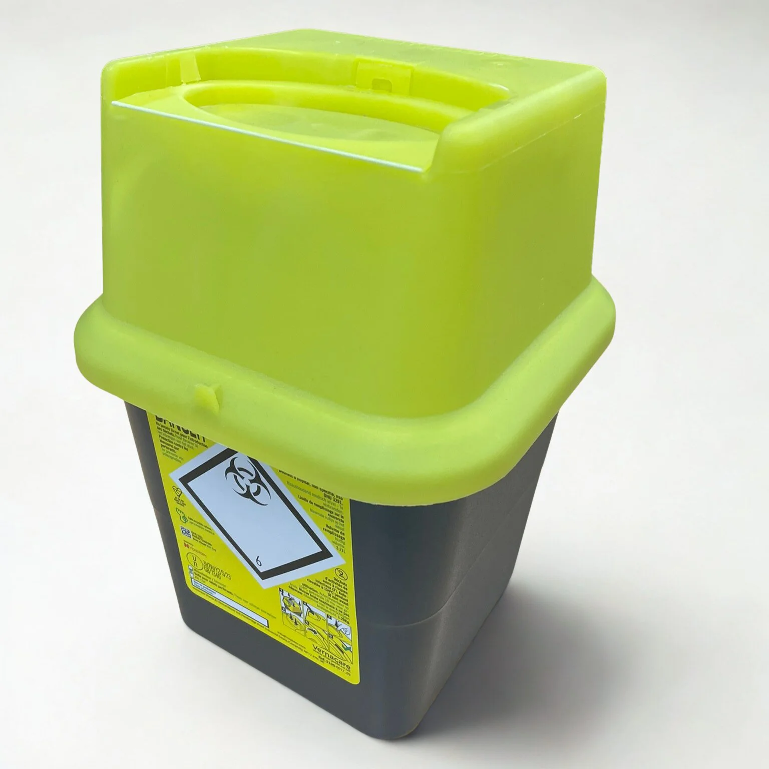 Plastic Sharps Bin