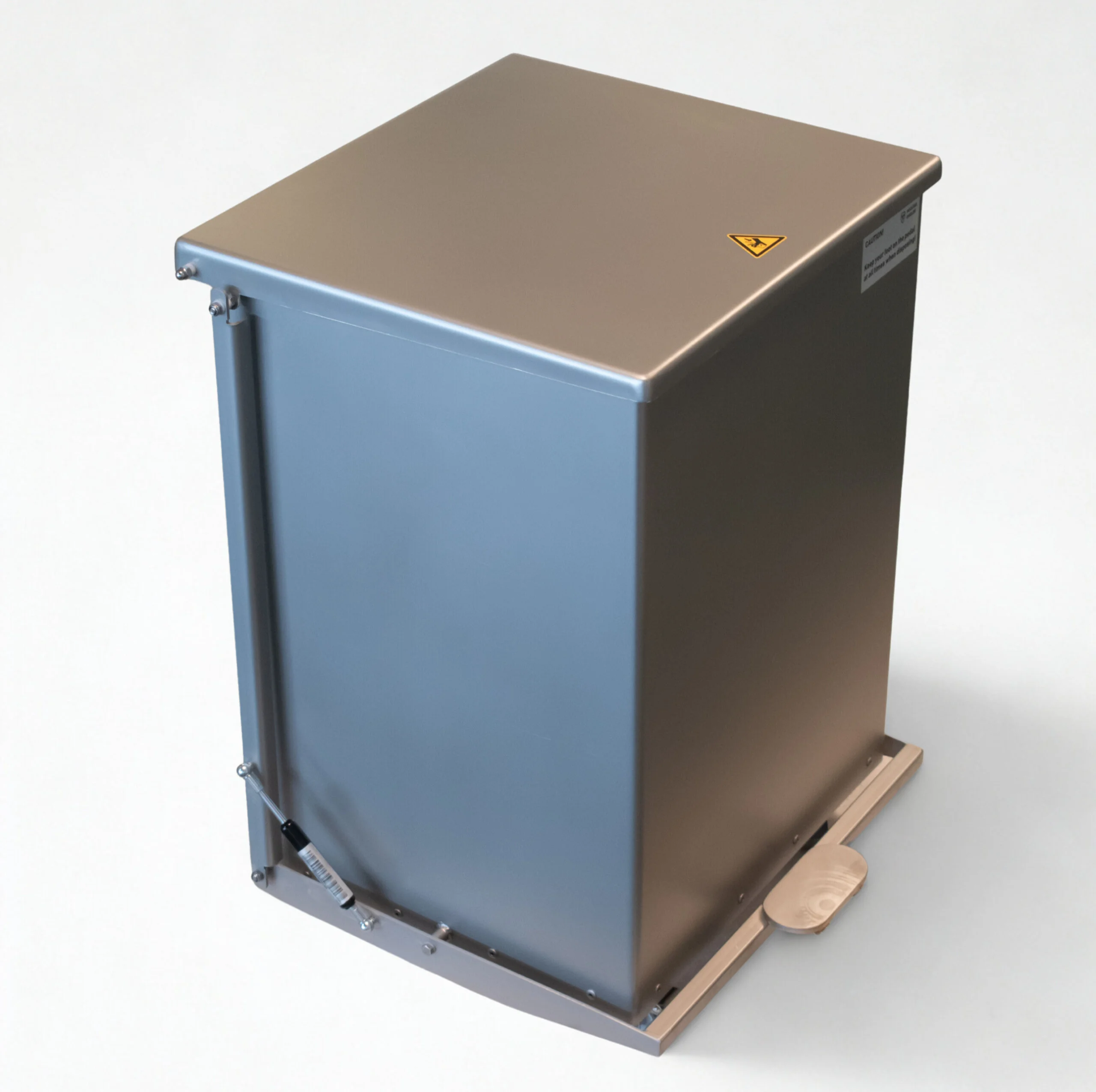 Shielded Waste Bin - 80L - 6mm
