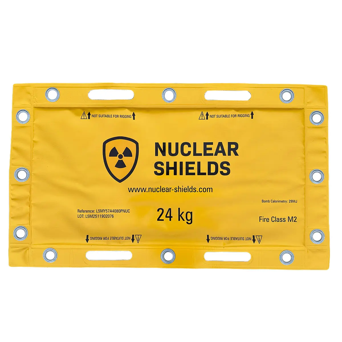 Yellow Lead Blanket with handles