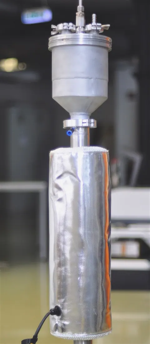 WSR50 and WSR160 Fluidized Bed CVD Reactors
