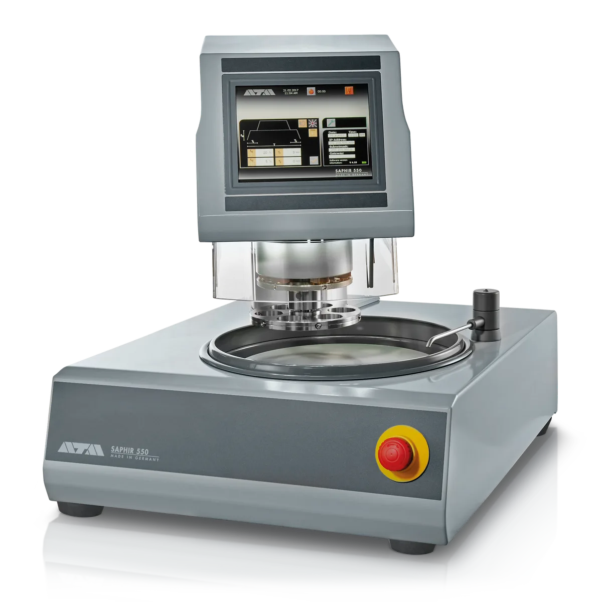 Saphir 550 / Rubin 520: Grinding and Polishing Machine