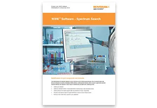 WiRE Spectrum Search tool