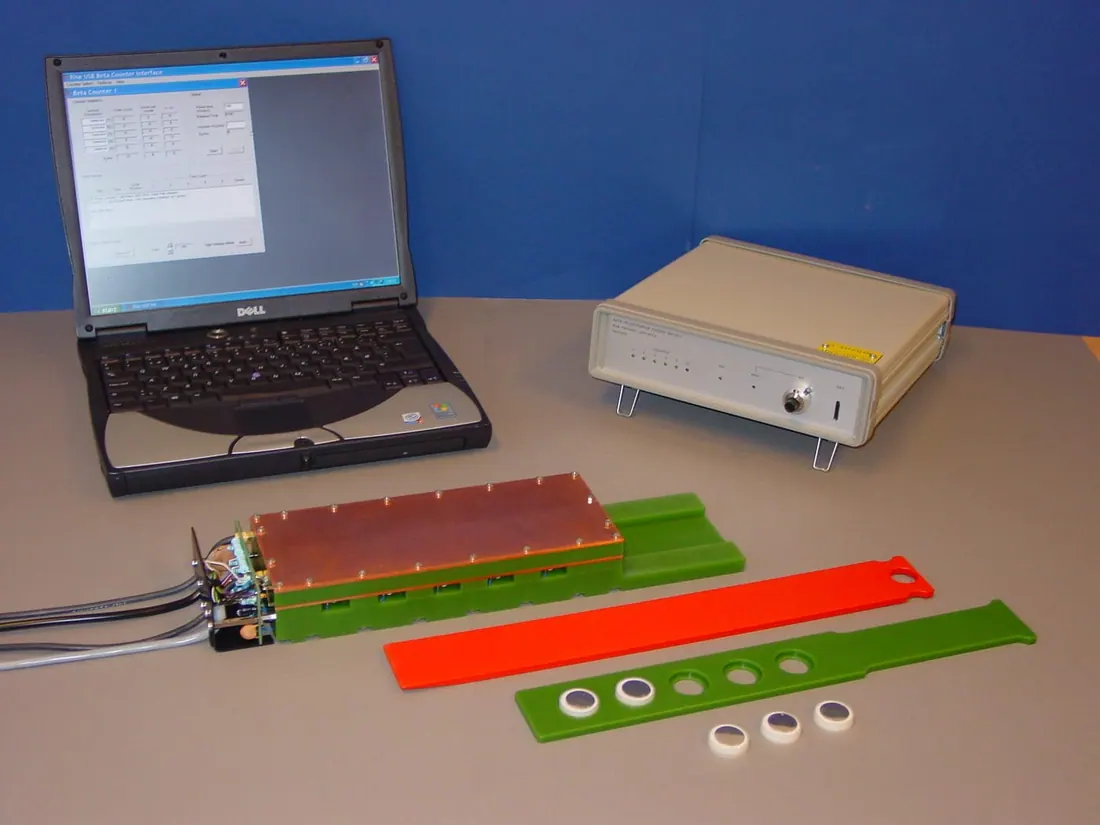 Riso GM-25-5A Low-level beta GM multicounter