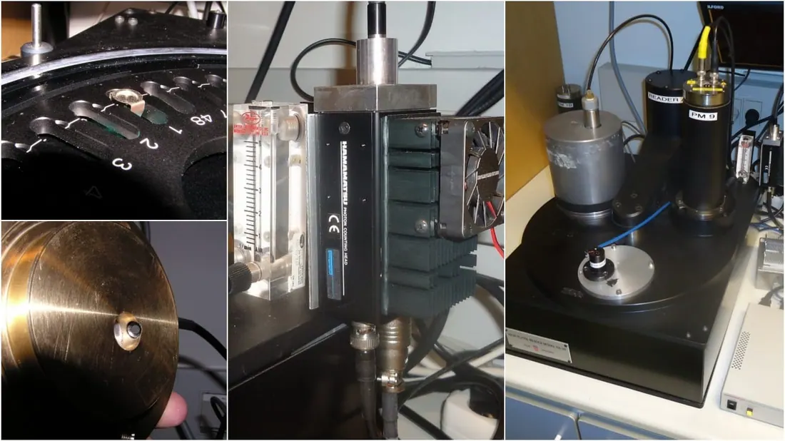 Radioluminescence attachment