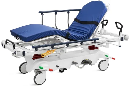 SKB041-6 Patient Transportation Trolley (Backrest X-ray) (SKM-F)