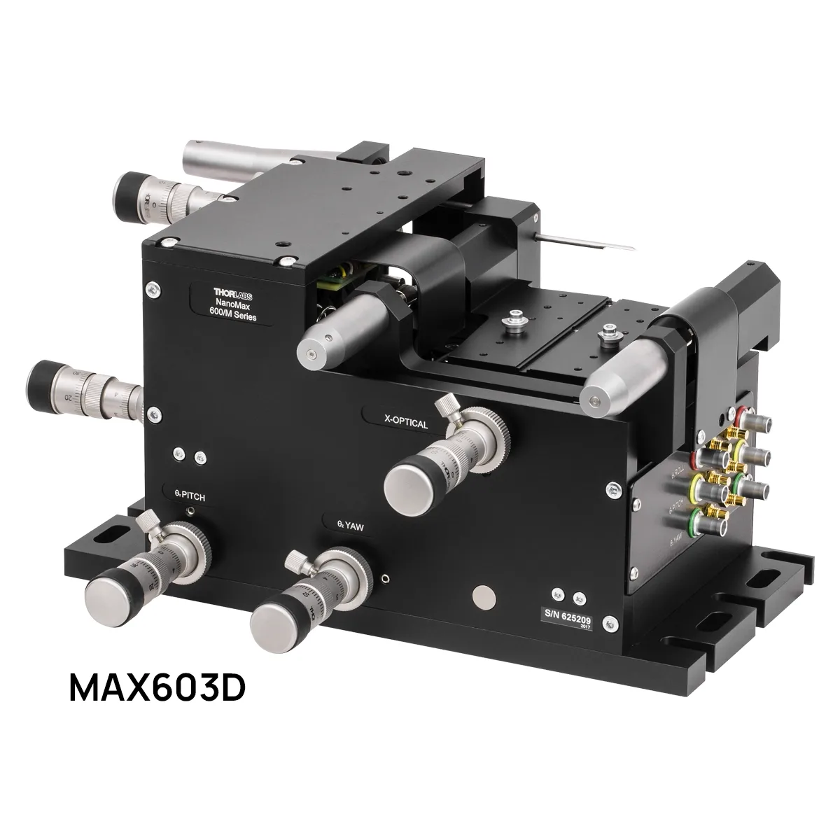6-Axis NanoMax NanoPositioning Flexure Stages (MAX600 Series)