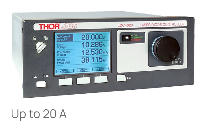 LDC4000 Series High-Power Laser Diode Controllers