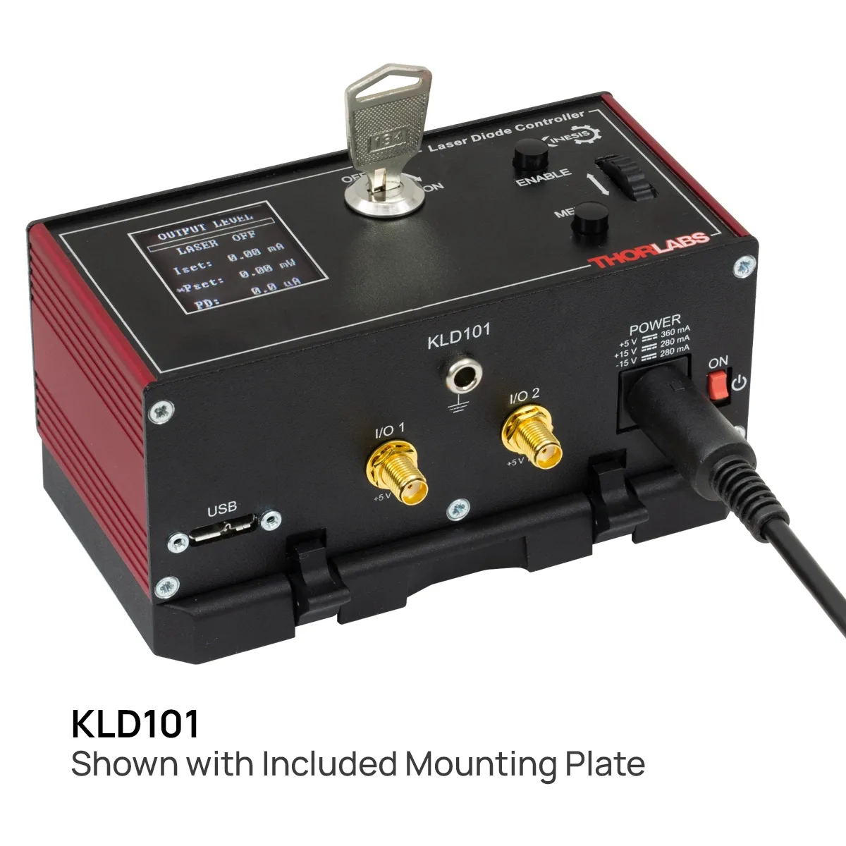 KLD101 K-Cube Laser Diode Driver