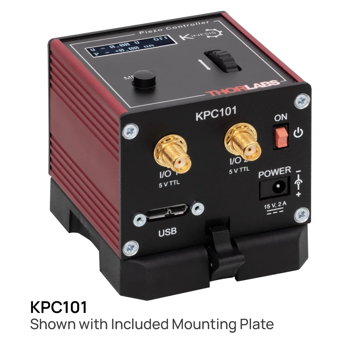 KPC101 K-Cube Piezo Controller and Strain Gauge Reader