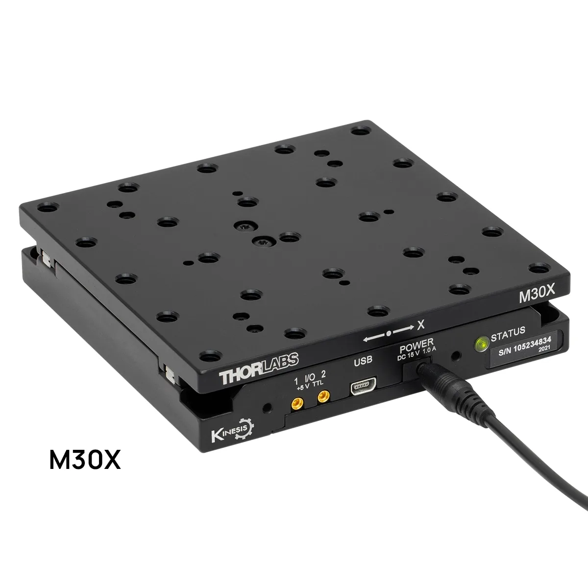 M30X and M30XY Kinesis 30 mm Motorized Translation Stages