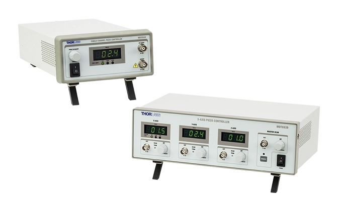 MDT693B and MDT694B Open-Loop Piezo Controllers