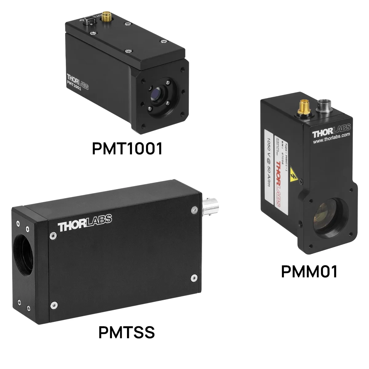 Photomultiplier Modules (PMT and PMM Series)