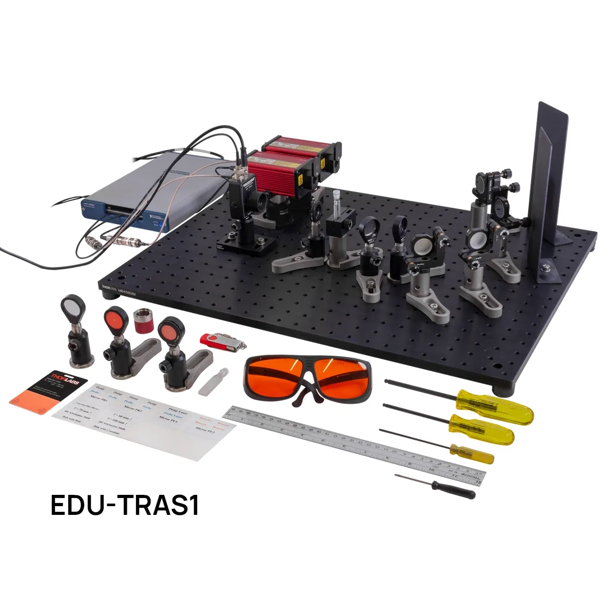 EDU-TRAS1 Time-Resolved Absorption Spectroscopy Educational Kit