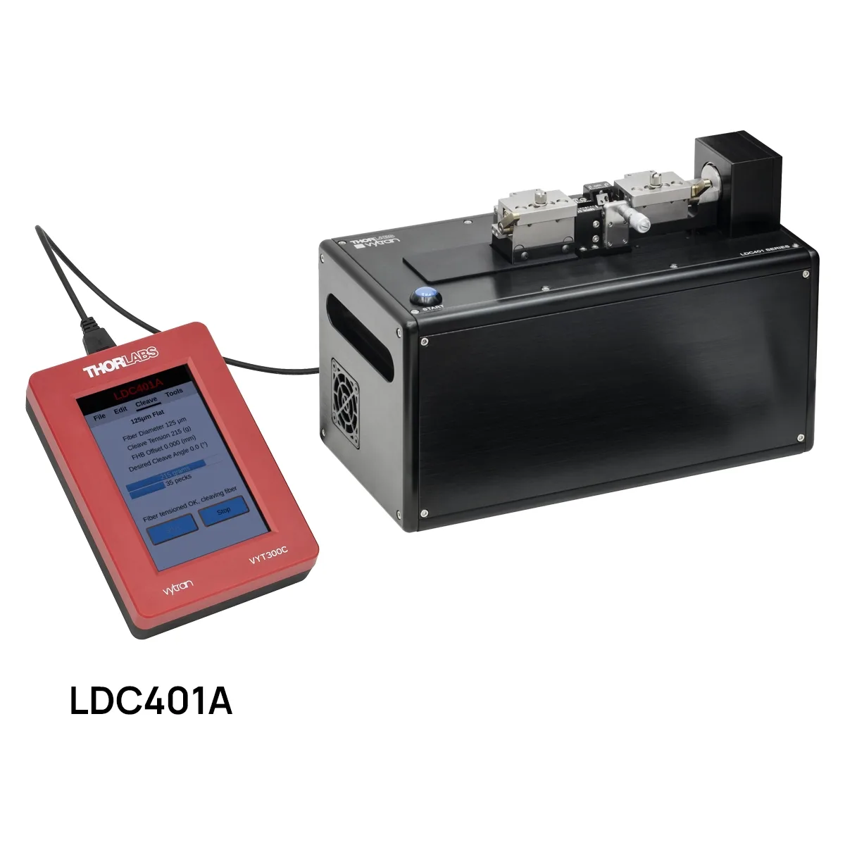 Vytran LDC401 Fiber Cleavers for Ø80 µm to Ø1.25 mm Cladding