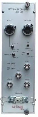 MRG-500 Mossbauer Drive Unit