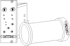 MA-260 Mossbauer Velocity Transducer. Manufacturer configuration drawing showing MA-260 with the MRG-500 drive unit; the drive unit is a separate component.