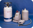 Accessories and Ancillary Equipment. Manufacturer cryogenic accessories range illustration; included accessories depend on the quotation.