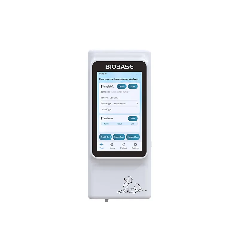 BIOBASE Portable Veterinary Fluorescence Immunoassay Analyzer
