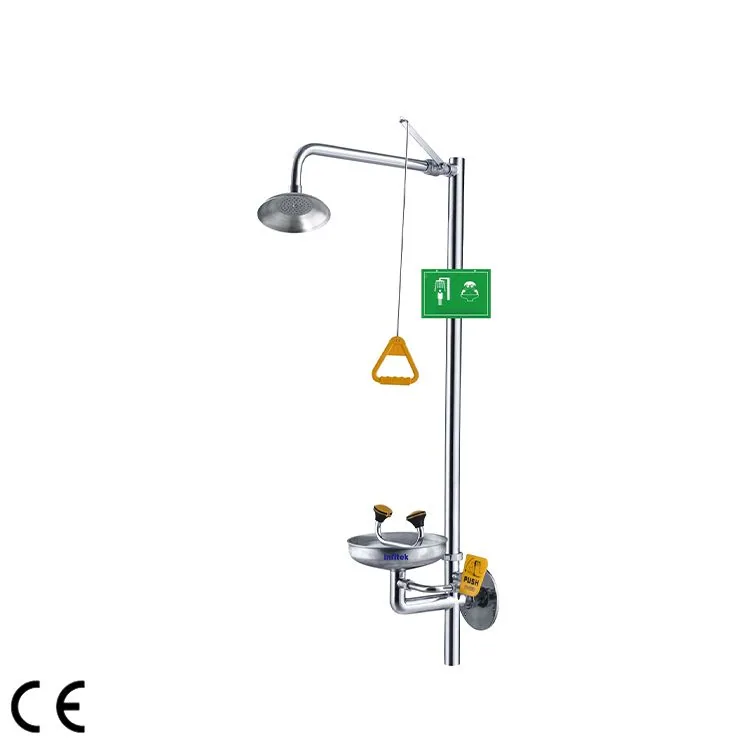 Infitek Wall Mounted Shower and Eye Wash, EEW-317